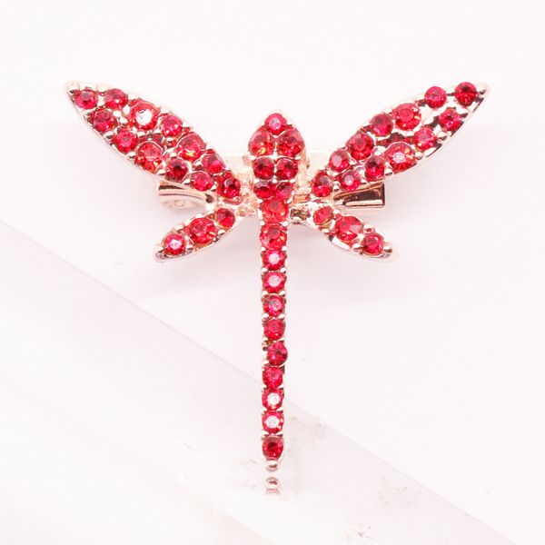 small insect brooch dragonfly water drill neckline pin clothing accessories factory, Gray
small insect brooch dragonfly water drill neckline pin clothing accessories factory, Gray