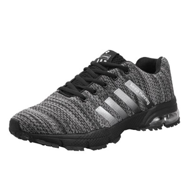 new breathable mesh men's shoes trend shock absorption cushion walking shoes flying line men's casual shoes, Black
new breathable mesh men's shoes trend shock absorption cushion walking shoes flying line men's casual shoes, Black