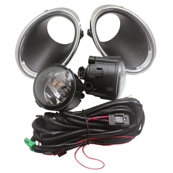 dhbh-h11 55w bumper grille fog lamp with switch assembly /1 set fit for 2014 2015 2016 qashqai
