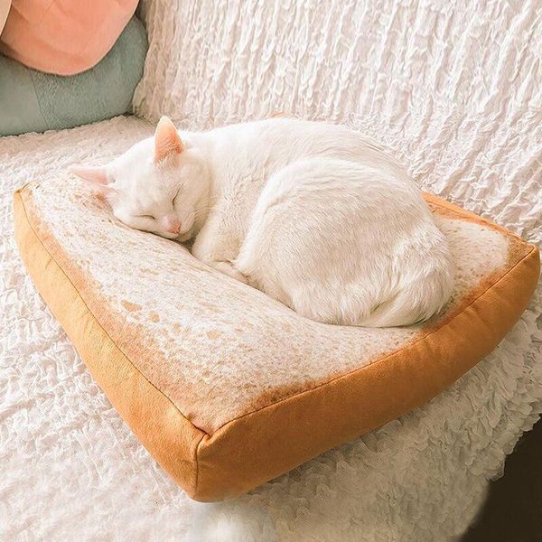 creative funny soft pu cat mat delicious toast sliced bread toast cushion pet bed throw pillow animation home decoration
creative funny soft pu cat mat delicious toast sliced bread toast cushion pet bed throw pillow animation home decoration