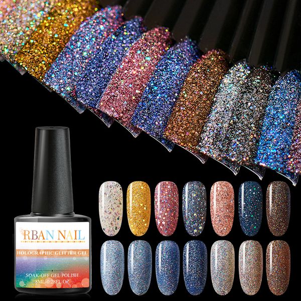rban nail 8/6ml platinum uv gel nail polish holographic colorful glitter sequin gel varnish soak off uv led color polish diy, Red;pink
rban nail 8/6ml platinum uv gel nail polish holographic colorful glitter sequin gel varnish soak off uv led color polish diy, Red;pink