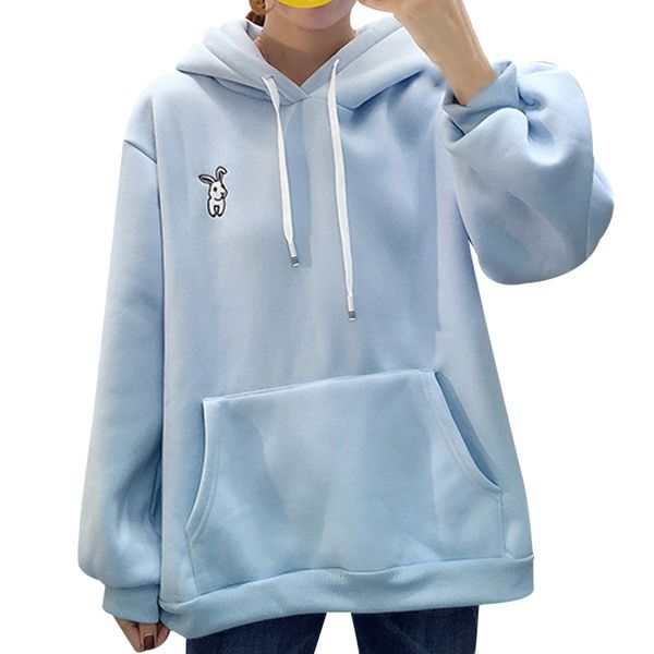 пуловер топы женщина cute cartoon bugs bunny ear фуфайка дряблой casual женского hoody sudaderas mujer осень зима толстовка bd3, Black
пуловер топы женщина cute cartoon bugs bunny ear фуфайка дряблой casual женского hoody sudaderas mujer осень зима толстовка bd3, Black
