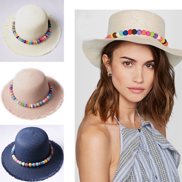 2017 new fashion women summer big straw hat,colorful toquilla ball for panam hat sun beach hat high quality, Blue;gray
2017 new fashion women summer big straw hat,colorful toquilla ball for panam hat sun beach hat high quality, Blue;gray