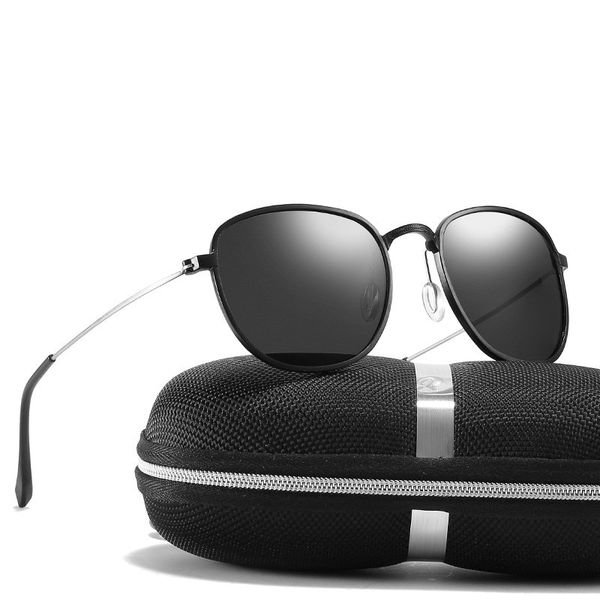 aluminum-magnesium alloy retro men's sunglasses polarized driving sun glasses oval male eyewear accessories men/women fml, White;black
aluminum-magnesium alloy retro men's sunglasses polarized driving sun glasses oval male eyewear accessories men/women fml, White;black