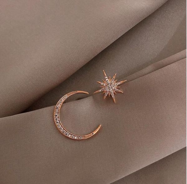 s1338 fashion jewelry s925 silver post moon star earrings rhinstone moon star asymmetrical stud earrings, Golden;silver
s1338 fashion jewelry s925 silver post moon star earrings rhinstone moon star asymmetrical stud earrings, Golden;silver