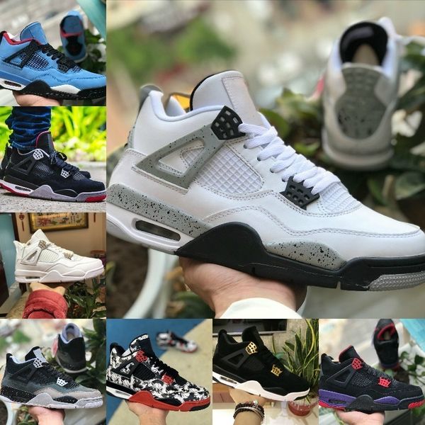 Hot Sell 2019 New 4s Tattoo Red Black White Cement Graffiti Cactus Jack Raptors Mens Shoes cheap 4 Kaws Travis Scotts Royalty Bred Sneakers
Hot Sell 2019 New 4s Tattoo Red Black White Cement Graffiti Cactus Jack Raptors Mens Shoes cheap 4 Kaws Travis Scotts Royalty Bred Sneakers