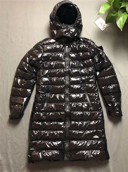 women brand coat fashion winter long thick down fashion solid color letter windproof jacket for women 2019 new, Black
women brand coat fashion winter long thick down fashion solid color letter windproof jacket for women 2019 new, Black