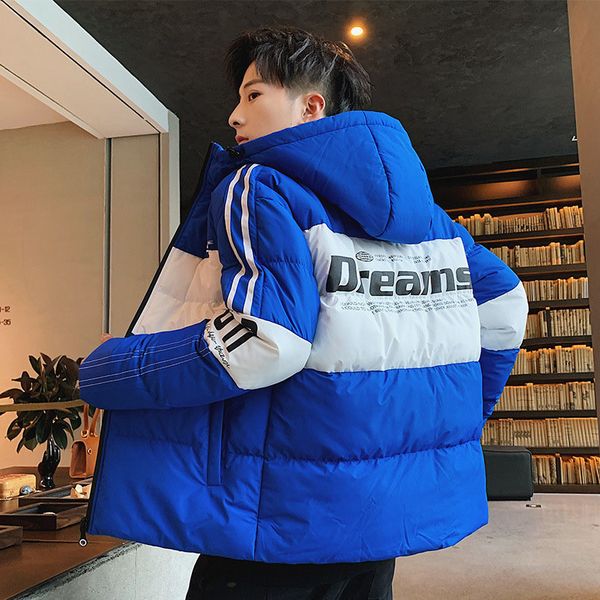 luxury mens designer down jacket large size fashion quality winter jacket windproof snow color matching wild warm cotton jacket, Black
luxury mens designer down jacket large size fashion quality winter jacket windproof snow color matching wild warm cotton jacket, Black