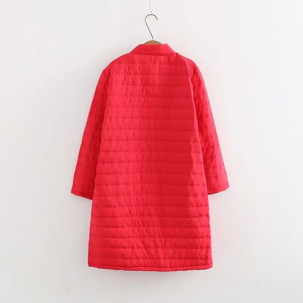 2018 autumn winter plus size thin red wadded warm parkas solid women cotton long padded coat, Black
2018 autumn winter plus size thin red wadded warm parkas solid women cotton long padded coat, Black