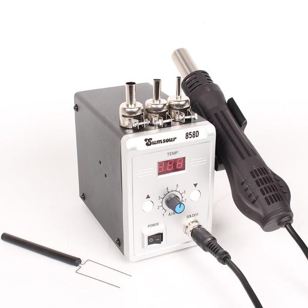 new air gun 858d 700w bga rework solder station soldering heat air gun station 220v / 110v for smd smt welding repair tools
new air gun 858d 700w bga rework solder station soldering heat air gun station 220v / 110v for smd smt welding repair tools