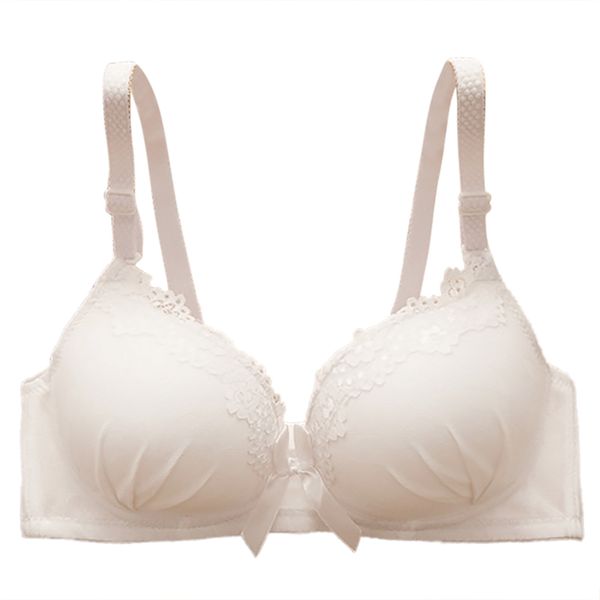 1pc women pure color lace lingerie no steel ring girl bra push-up adjustment type thin small chest ladies women underwear, Red;black
1pc women pure color lace lingerie no steel ring girl bra push-up adjustment type thin small chest ladies women underwear, Red;black