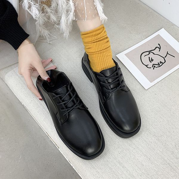 shallow mouth winter shoes women all-match casual female sneakers flats 2019 fashion women's autumn british style oxfords round, Black
shallow mouth winter shoes women all-match casual female sneakers flats 2019 fashion women's autumn british style oxfords round, Black
