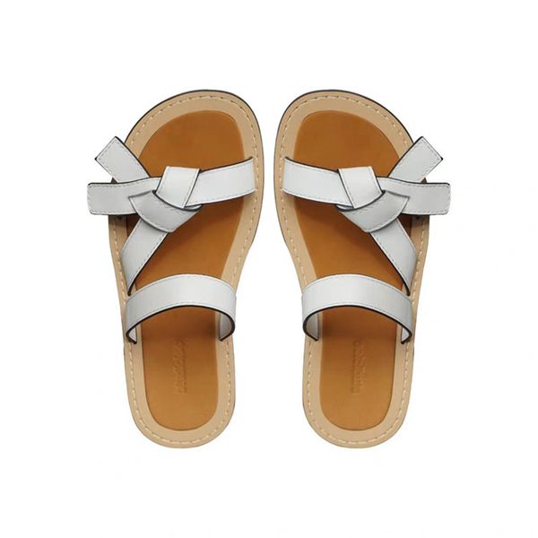 summer new style women flat slippers genuine leather lady flat shoes knot loafers epacket, Black
summer new style women flat slippers genuine leather lady flat shoes knot loafers epacket, Black