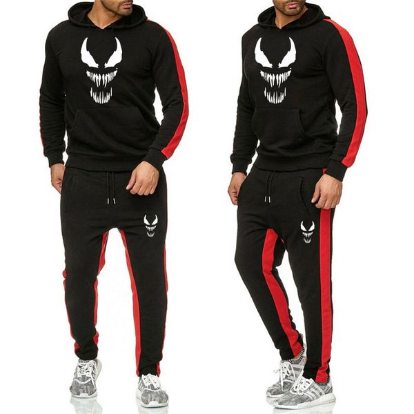 2019 new brand sportswear fashion men's sportswear two-piece fleece patchwork hoodie + pants sports suit men's, Black
2019 new brand sportswear fashion men's sportswear two-piece fleece patchwork hoodie + pants sports suit men's, Black