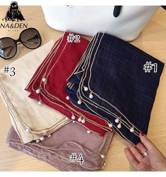 1pc plain soild хлопок шарф золотой цепи жемчужные шарфы мусульманки хиджабы перекос способа бандана шали 10pcs / lot быстрая доставка, Blue;gray
1pc plain soild хлопок шарф золотой цепи жемчужные шарфы мусульманки хиджабы перекос способа бандана шали 10pcs / lot быстрая доставка, Blue;gray