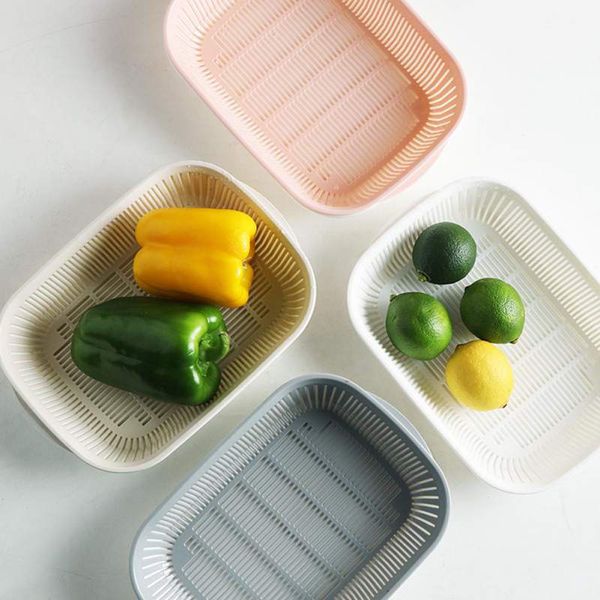 double-layer hollow fruit and vegetable cleaning portable drain basket washing storage basket using environmentally materials
double-layer hollow fruit and vegetable cleaning portable drain basket washing storage basket using environmentally materials
