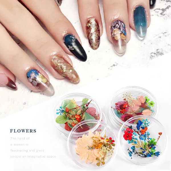 mix dried flowers nail decorations jewelry natural floral leaf stickers 3d nail art designs polish manicure accessories diy, Black
mix dried flowers nail decorations jewelry natural floral leaf stickers 3d nail art designs polish manicure accessories diy, Black