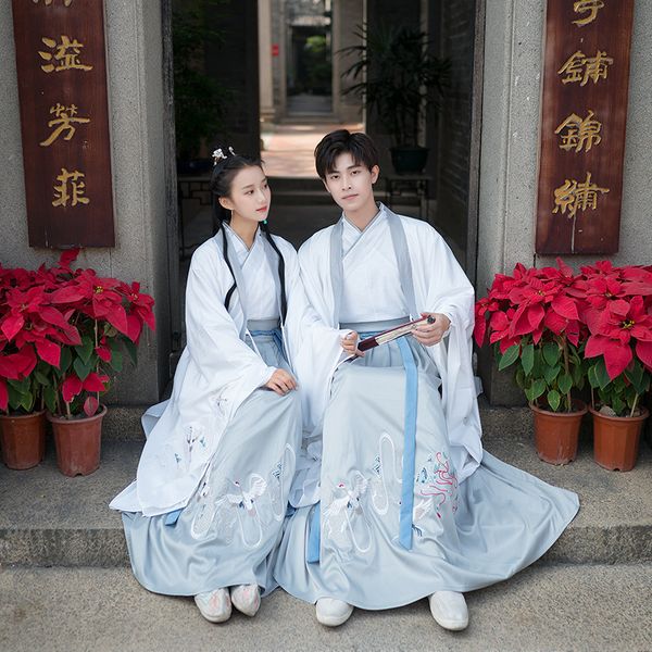 traditional embroidery hanfu women dance costume men folk festival outfit fairy dress rave clothes performance clothing dc4834, Black;red
traditional embroidery hanfu women dance costume men folk festival outfit fairy dress rave clothes performance clothing dc4834, Black;red