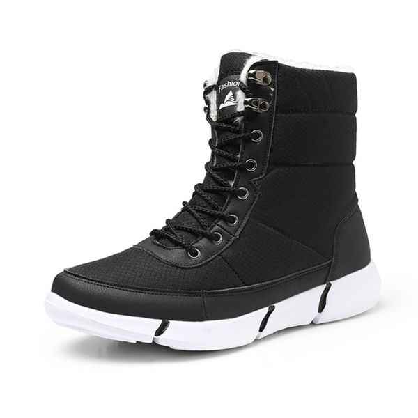 winter fashion snow boots big size 36-48 boots men waterproof hiking chaussure homme light zapatos de mujer warm ankle shoes, Black
winter fashion snow boots big size 36-48 boots men waterproof hiking chaussure homme light zapatos de mujer warm ankle shoes, Black