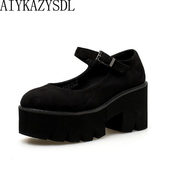 aiykazysdl women pumps platform wedge shoes block chunky thick high heels preppy style cosplay shoes mary jane faux suede shoes, Black
aiykazysdl women pumps platform wedge shoes block chunky thick high heels preppy style cosplay shoes mary jane faux suede shoes, Black