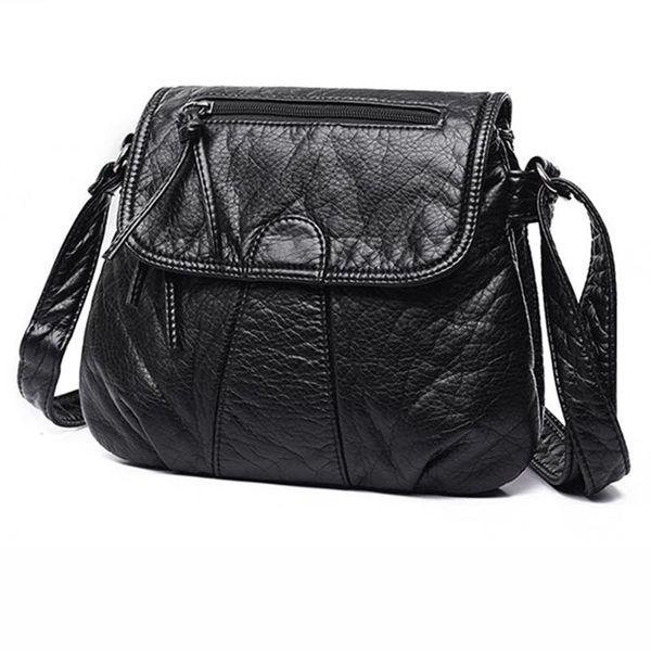 shoulder bag retro simple bag leather handbag soft washed wild female models diagonal package small square package
shoulder bag retro simple bag leather handbag soft washed wild female models diagonal package small square package