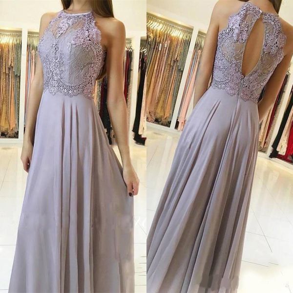 2020 new gray country bridesmaid dresses halter lace appliques open back long beach maid of honor prom party prom gowns custom, Black
2020 new gray country bridesmaid dresses halter lace appliques open back long beach maid of honor prom party prom gowns custom, Black
