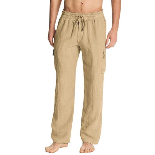summer casual pants cotton linen men clothing streetwear men's joggers straight long pants men ropa hombre pantalon, Black
summer casual pants cotton linen men clothing streetwear men's joggers straight long pants men ropa hombre pantalon, Black
