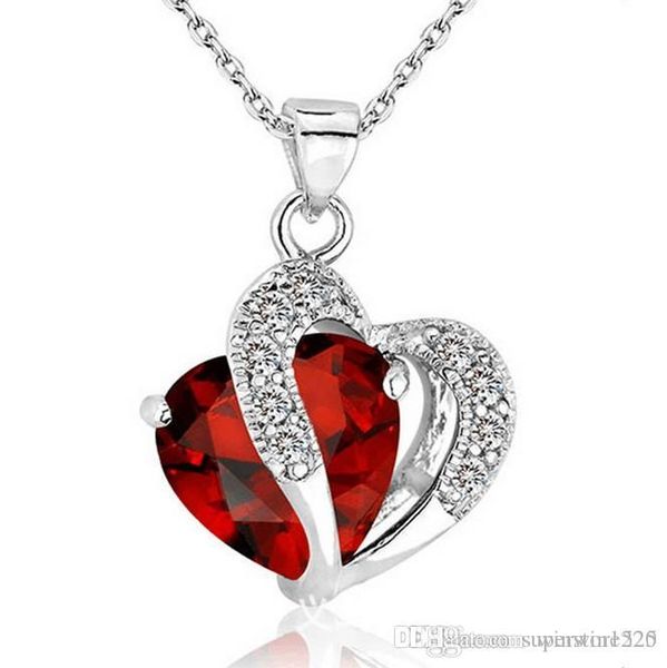 2021 women heart crystal rhinestone silver chain pendant necklace jewelry 10 color length 17.7" inch
2021 women heart crystal rhinestone silver chain pendant necklace jewelry 10 color length 17.7" inch