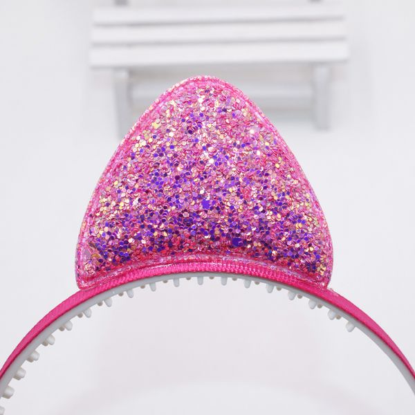 cute shiny sequins cat ears headband for girl manual cat ears hairband kid hair accessories for women cartoon headband, Slivery;white
cute shiny sequins cat ears headband for girl manual cat ears hairband kid hair accessories for women cartoon headband, Slivery;white
