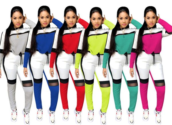 women sports two piece set panelled tracksuit long sleeve t shirt pocket leggings designer fall winter clothing fashion jogger suit 1519, White
women sports two piece set panelled tracksuit long sleeve t shirt pocket leggings designer fall winter clothing fashion jogger suit 1519, White