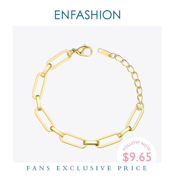 enfashion punk link chain bracelet men gold color stainless steel femme bracelets for women fashion jewelry pulseras b192056, Black
enfashion punk link chain bracelet men gold color stainless steel femme bracelets for women fashion jewelry pulseras b192056, Black