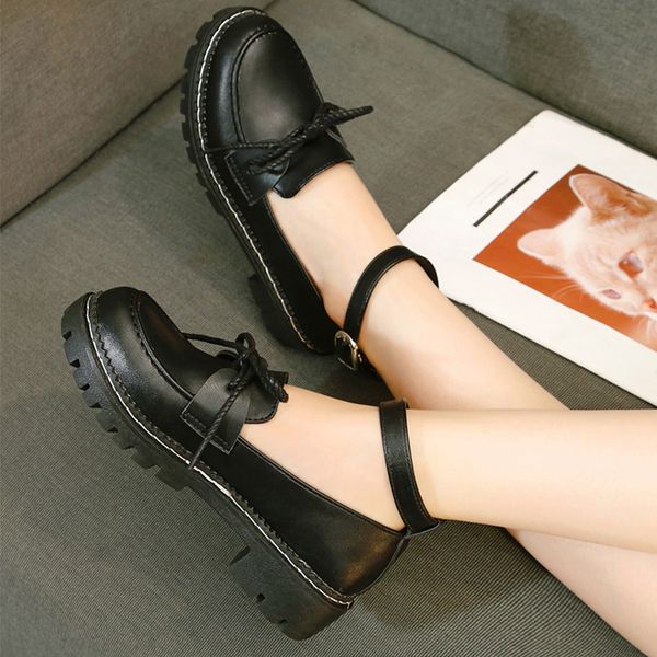 shoes woman flats shallow mouth british style casual female sneakers oxfords women's soft all-match round toe dress nurse, Black
shoes woman flats shallow mouth british style casual female sneakers oxfords women's soft all-match round toe dress nurse, Black