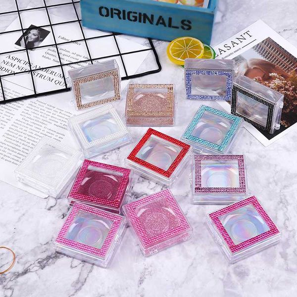 false eyelashes 1pcs square diamond eyelash packaging box fake 3d mink boxes case lashes empty wholesale
false eyelashes 1pcs square diamond eyelash packaging box fake 3d mink boxes case lashes empty wholesale