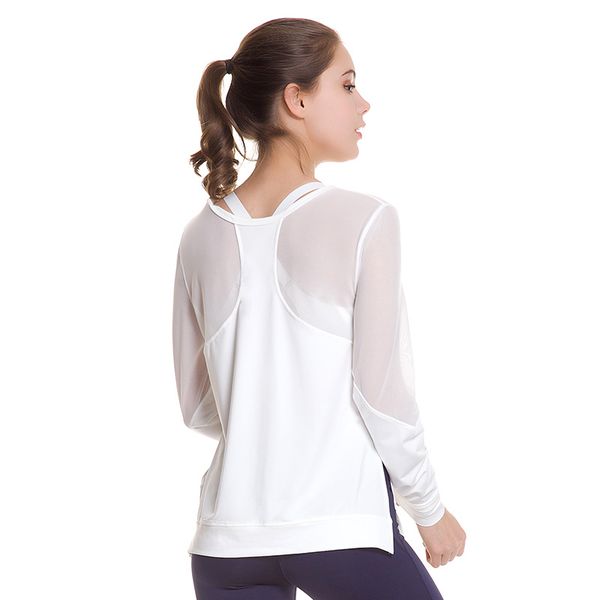 sport fitness women gym yoga tee shirt femme black white mesh running quick dry long sleeve sports t-shirts women t shirts, White;red
sport fitness women gym yoga tee shirt femme black white mesh running quick dry long sleeve sports t-shirts women t shirts, White;red