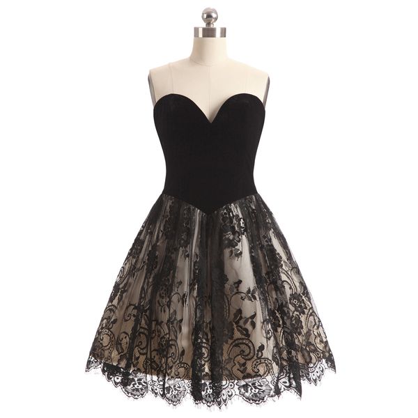 chic short party dresses sweetheart lace black homecoming dresses short mini zipper up back prom dresses under 100, Blue;pink
chic short party dresses sweetheart lace black homecoming dresses short mini zipper up back prom dresses under 100, Blue;pink