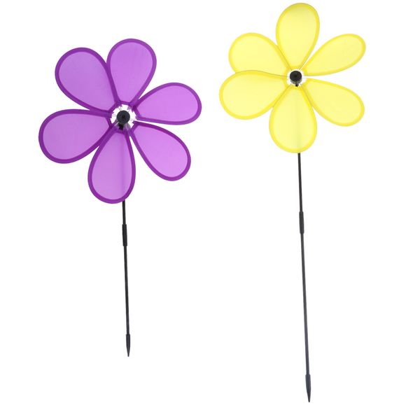 2pcs flower shaped colorful windmills garden party toy festival garden lawn landscape decor
2pcs flower shaped colorful windmills garden party toy festival garden lawn landscape decor