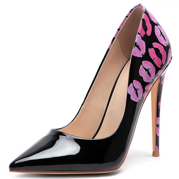 2019 women pumps pointed toe spring summer single shoes print super high heels party wedding shoes woman, Black
2019 women pumps pointed toe spring summer single shoes print super high heels party wedding shoes woman, Black
