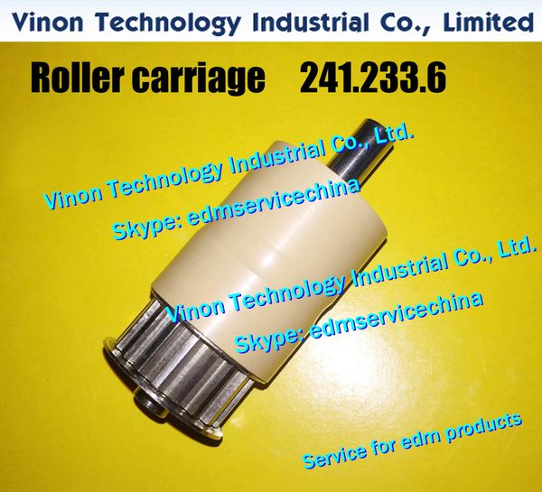 241.233.6 ø30mm edm roller carriage 247.703.2, 247.703, 241.233 d=30mm for agie ac150hss-ac370hss driving roller wire pickup edm spare parts
241.233.6 ø30mm edm roller carriage 247.703.2, 247.703, 241.233 d=30mm for agie ac150hss-ac370hss driving roller wire pickup edm spare parts