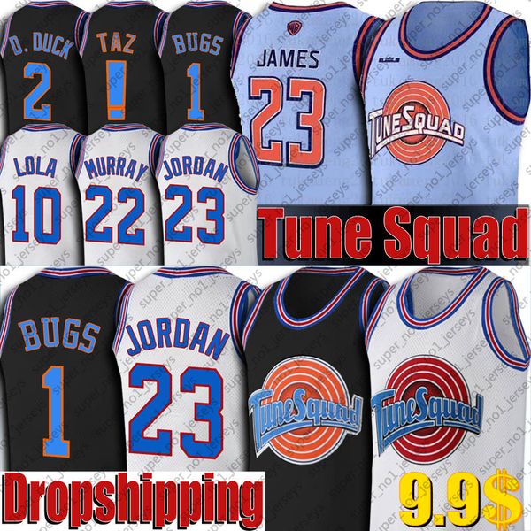drop shipping space jam tune squad michael jersey bugs lola bunny murray lebron 23 james d.duck polyester mesh basketball movie jersey, Black;red
drop shipping space jam tune squad michael jersey bugs lola bunny murray lebron 23 james d.duck polyester mesh basketball movie jersey, Black;red