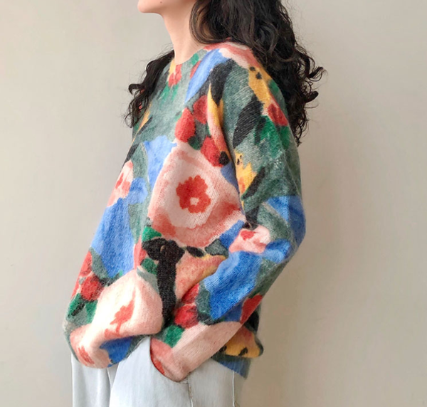 oil painting knitted sweater lady long sleeve knitwear women autumn winter casual knitted pullover, White;black
oil painting knitted sweater lady long sleeve knitwear women autumn winter casual knitted pullover, White;black