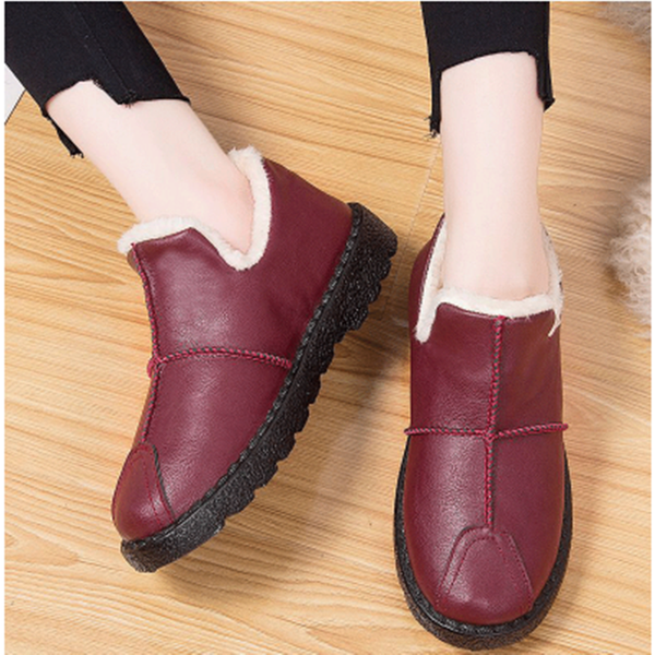 cotton-padded shoes for ladies with fleece non-slip soft sole for pea shoes winter wear mom low-pu warm cotton, Black
cotton-padded shoes for ladies with fleece non-slip soft sole for pea shoes winter wear mom low-pu warm cotton, Black