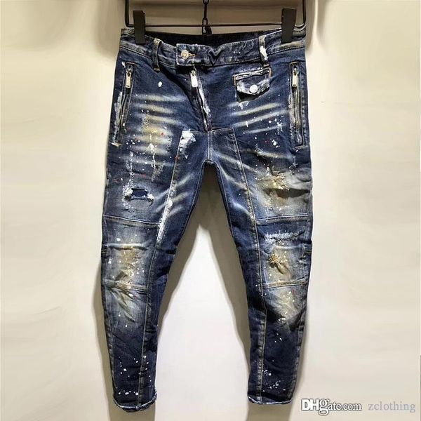 mens designer jeans man ripped denim tearing jeans blue cotton fashion tight autumn and winter men's pants jeans de designer pour homme
mens designer jeans man ripped denim tearing jeans blue cotton fashion tight autumn and winter men's pants jeans de designer pour homme