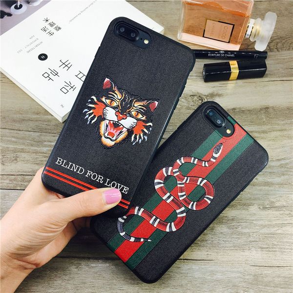 luxury 3d embroidered cat head soft back cover case animal snake stripe phone shell tide brand for iphone x xs max xr 6s 7 8 plus
luxury 3d embroidered cat head soft back cover case animal snake stripe phone shell tide brand for iphone x xs max xr 6s 7 8 plus