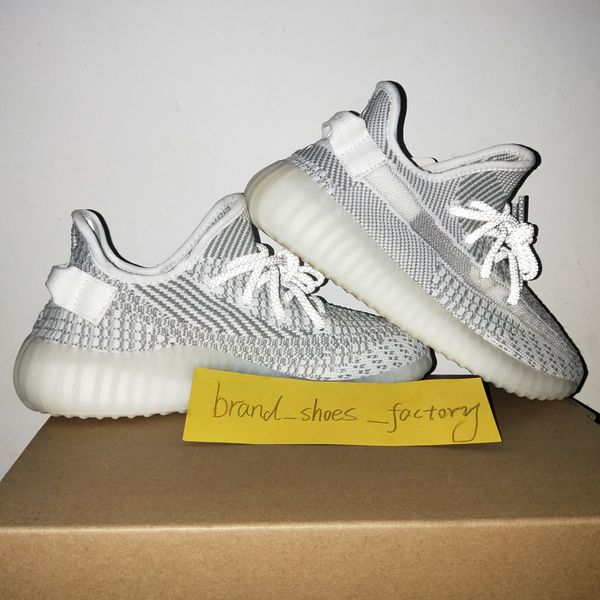New (receipt+bag+box+stock X tag) Kanye EF2905 Static v2 shoes reflective lace sneaker designer shoes men run shoe man sneakers woman boot
New (receipt+bag+box+stock X tag) Kanye EF2905 Static v2 shoes reflective lace sneaker designer shoes men run shoe man sneakers woman boot