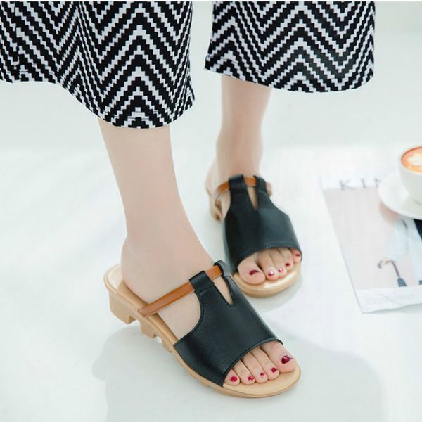 2019 new fashion shoes sandals casual women fish mouth platform high heels sandals slope slippers slippers women, Black
2019 new fashion shoes sandals casual women fish mouth platform high heels sandals slope slippers slippers women, Black