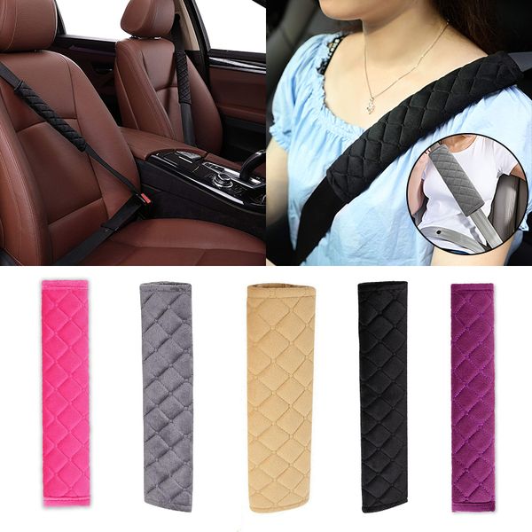 2 pcs/set universal car seat belt shoulder pad comfortable driving seatbelt safety harness belts cover protection cushion
2 pcs/set universal car seat belt shoulder pad comfortable driving seatbelt safety harness belts cover protection cushion