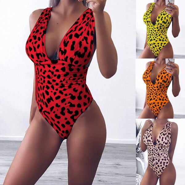 women's 2019 deep v leopard print jumpsuit one-piece women's 2019 deep v leopard print jumpsuit swimsuit one-piece swimsuit, White;black
women's 2019 deep v leopard print jumpsuit one-piece women's 2019 deep v leopard print jumpsuit swimsuit one-piece swimsuit, White;black