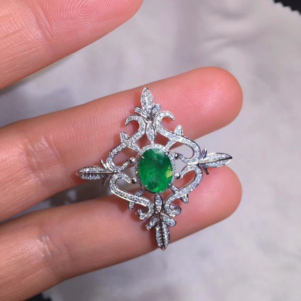 aigs fine jewelry certificate real 18k white gold au750 natural green emerald 1.61ct gemstones pendants for women fine necklace, Silver
aigs fine jewelry certificate real 18k white gold au750 natural green emerald 1.61ct gemstones pendants for women fine necklace, Silver