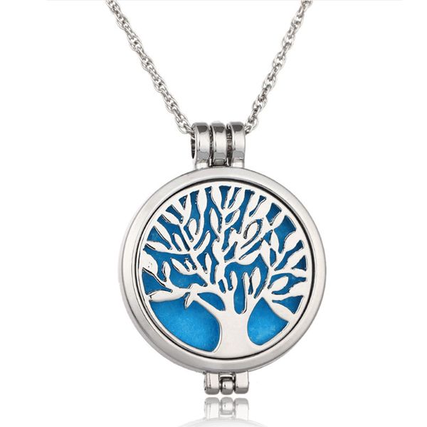 Tree of Life Aromatherapy Essential Oil Diffuser Necklace 316L Stainless Steel Locket Pendant Jewelry with 24" Chain and 6 Washable B174S F
Tree of Life Aromatherapy Essential Oil Diffuser Necklace 316L Stainless Steel Locket Pendant Jewelry with 24" Chain and 6 Washable B174S F