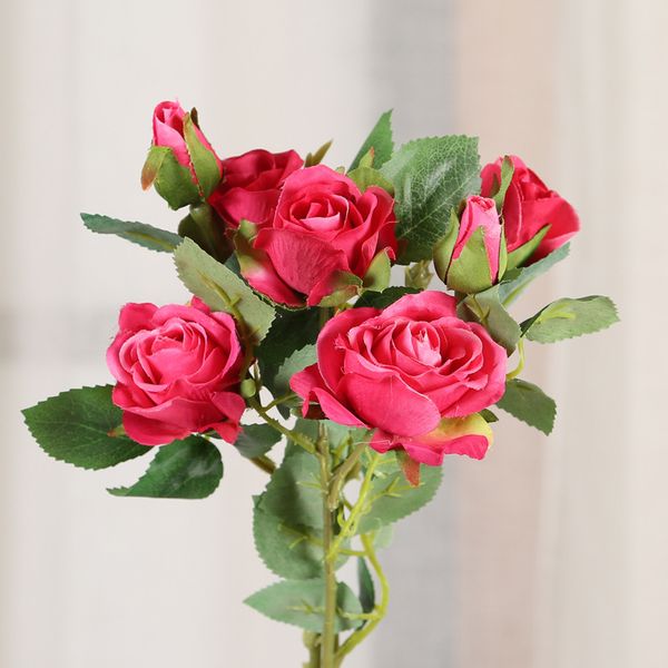 good quality decoration cloth champagne rose ornamental flower artificial roses flowers
good quality decoration cloth champagne rose ornamental flower artificial roses flowers
